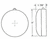 Rimless Surface Mount Dome Light