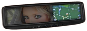 Roadtrip GPS Navigation & Bluetooth Rearview Mirror