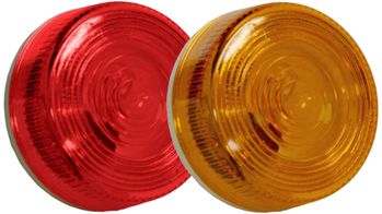2-13/16" Plastic Round Side & Clearance Marker