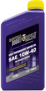 Royal Purple 10W40 Motor Oil (1 Qt.)