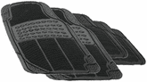 Rubber Queen Universal 4-Piece Rubber Floor Mats
