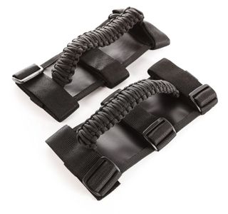 Rugged Ridge Black Paracord Grab Handles (Pair)
