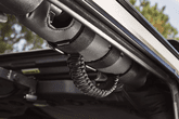 Rugged Ridge Black Paracord Grab Handles (Pair)