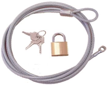 Rugged Ridge Jeep Cover Cable & Lock System