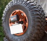 Rugged Ridge Rear Spare Tire Light Mount