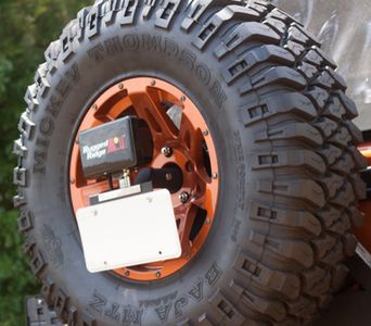 Rugged Ridge Rear Spare Tire Light Mount