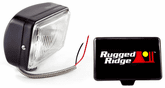 Rugged Ridge Single 5"x7" Rectangular 100 Watt Black Fog Lamp