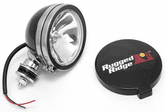Rugged Ridge Single 6" Round 100 Watt Black Fog Lamp