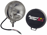 Rugged Ridge Single Stainless Steel 6" HID Off-Road Fog Lamp