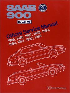 Saab 900 16 Valve Service Manual: 1985-1993