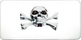 Skull 3D License Plate