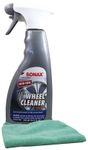 Sonax Full Effect Wheel Cleaner (16.9 oz) & Microfiber Cloth Kit