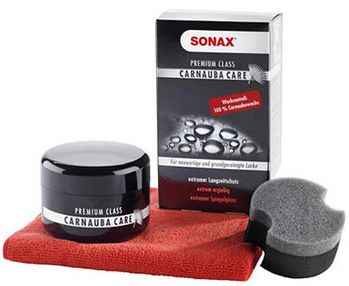 Sonax Premium Class Carnauba Wax Care Kit (200 ml)