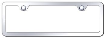 2 Hole Mini Frame Stainless Steel License Plate Frame