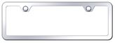 2 Hole Mini Frame Stainless Steel License Plate Frame