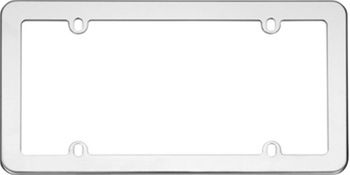 Stainless Steel License Plate Frame