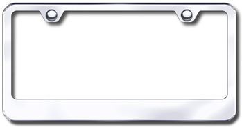 Stainless Steel Polished License Plate Frame