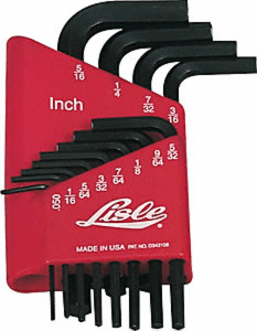 Standard Hex Key Set