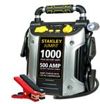 Stanley 500 Peak Amp Jump Starter with Compressor 