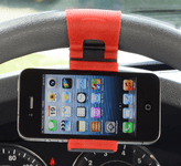 Steering Wheel Smartphone Holder