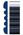 Style Guard Chevy Truck Black & Chrome Side Molding (2" x 24ft)