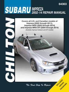 Subaru Impreza Chilton Repair Manual (2002-2014)