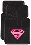 Supergirl Rubber Floor Mats (Pair)