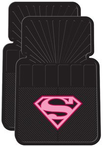Supergirl Rubber Floor Mats (Pair)