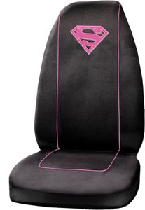 Supergirl Shield Logo Seat Cover