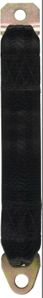 Black 12" Seat Belt Extension
