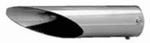 Superior Chrome Exhaust Extension Pipe Tips