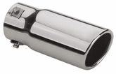 Superior Stainless Steel Slant Cut Bolt-On Exhaust Tip (3" x 7")