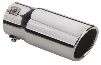 Superior Stainless Steel Slant Cut Bolt-On Exhaust Tip (3" x 7")
