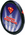 Superman Logo Steering Wheel Cover