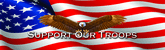Support Our Troops Rear Window Decal