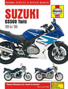 Suzuki GS500 Twin Haynes Repair Manual (1989 - 2006)