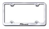 Suzuki Kizashi Laser Etched Stainless Steel Wide License Plate Frame