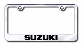 Suzuki Stainless Steel License Plate Frames