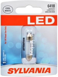 Sylvania 6418 LED Cool White Miniature Bulb