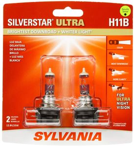 Sylvania H11B SilverStar Ultra Twin Pack