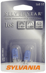 Sylvania Silverstar 168 High Performance Miniature Bulbs (Pair)