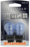 Sylvania SilverStar 3156 High Performance Back-Up Bulb (Pair)