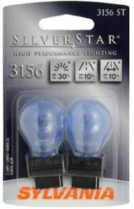 Sylvania SilverStar 3156 High Performance Back-Up Bulb (Pair)