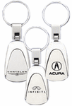 Teardrop Keychains With Auto Emblem