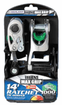 Titan Max Grip Heavy Duty 14" Ratchet Tie Down (Pair)