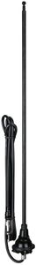 Top Mount 1" 3-Section Mast Black