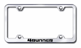Toyota 4Runner Laser Etched Stainless Steel Wide License Plate Frame
