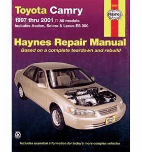 Toyota Camry, Avalon, and Solara & Lexus ES300 Haynes Repair Manual (1997-2001)