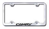 Toyota Camry Laser Etched Stainless Steel Wide License Plate Frame