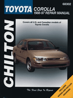 Toyota Corolla (1988-97) Chilton Manual